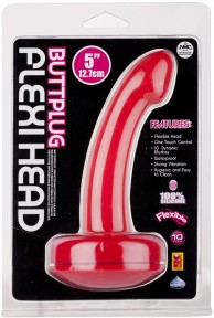 Анальний плаг Flexi Head 5inch Vibrating Butt Plug