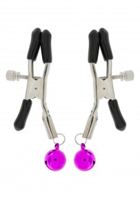 Затискачі на соски з бубонцями Love Clamps